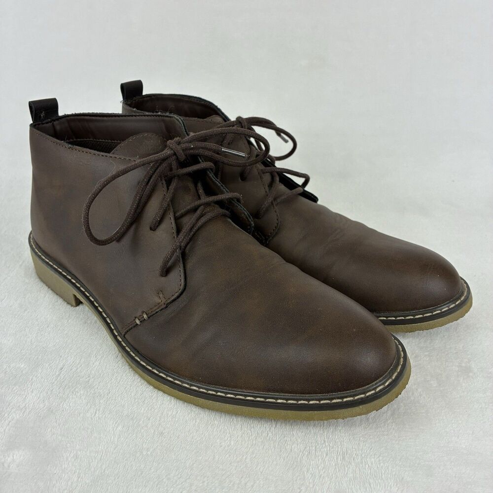 Goodfellow & Co Granger Chukka Boots Men’s Size 11 Brown Casual Lace-Up Fashion